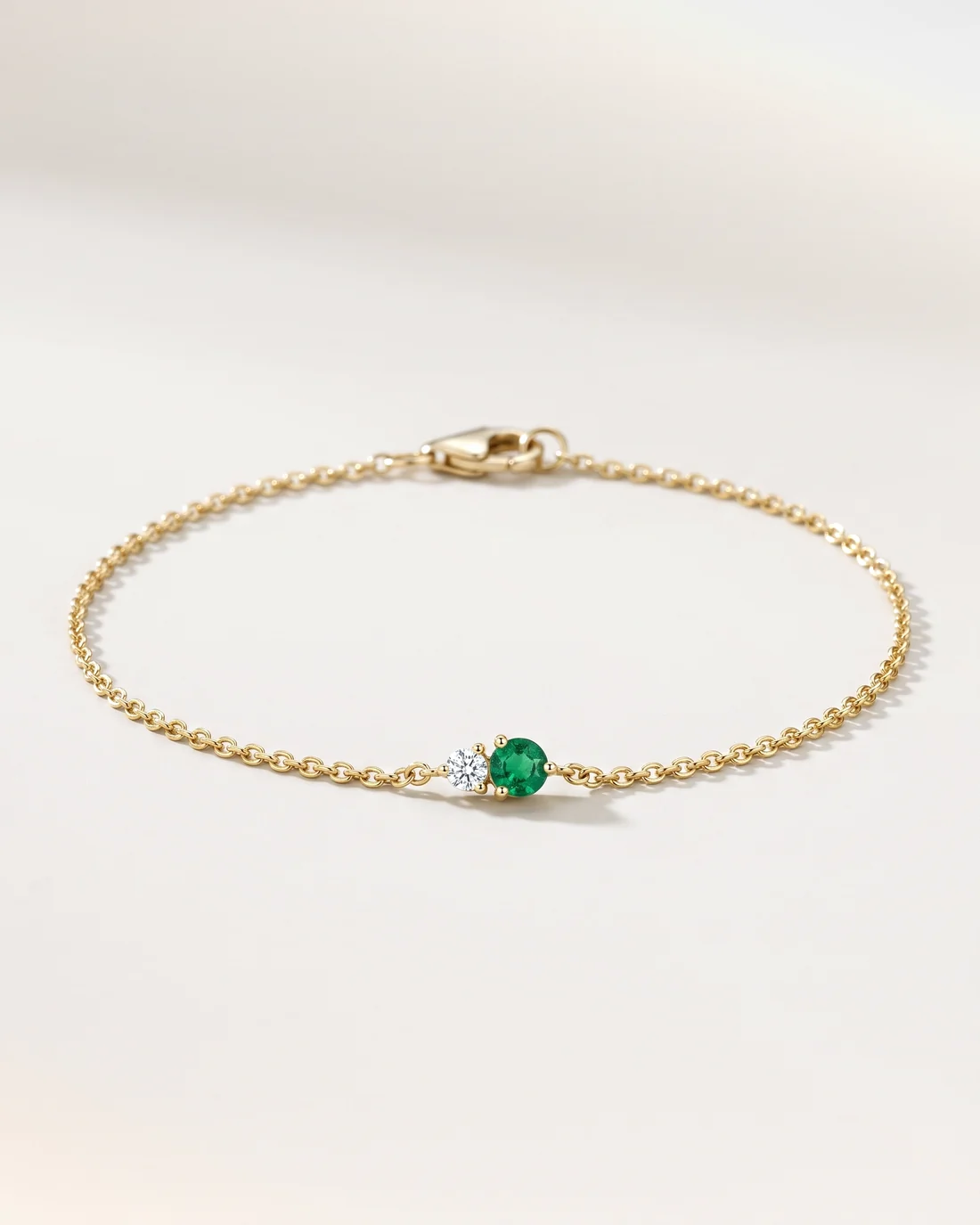 ORTIGAS Emerald Chain, браслет, вид спереди